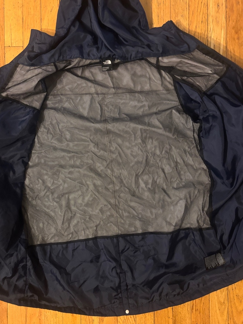The North Face Antora DryVent Colorblock Rain Jacket - Blue & Black - Large - Picture 11 of 11